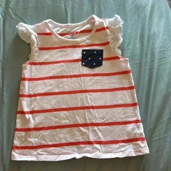 crown & ivy Other - 3 for 12 Girls July 4th shirt!